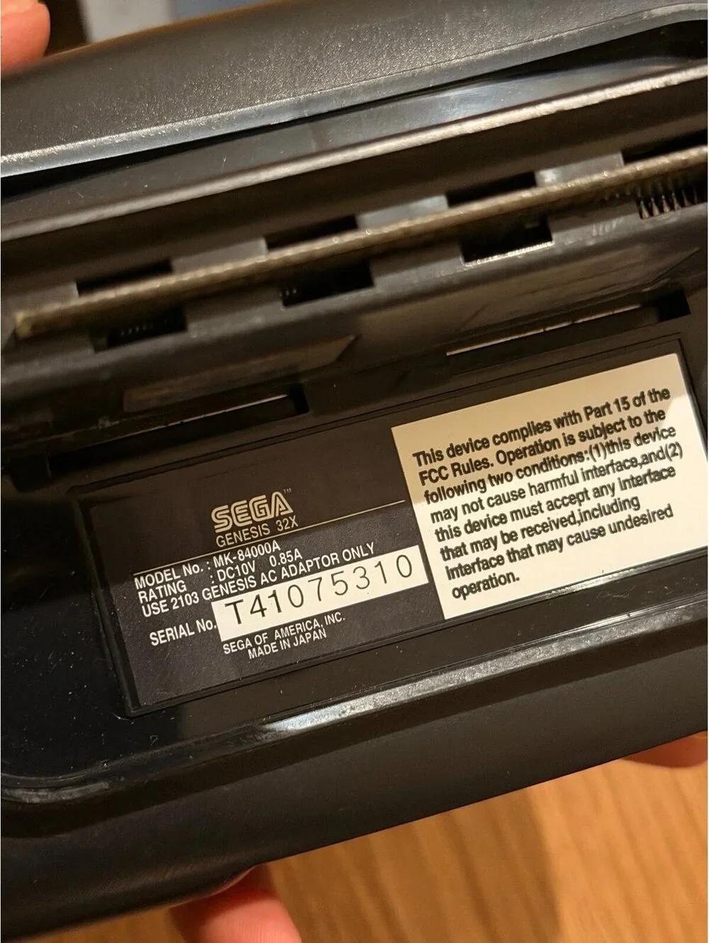 Sega 32x Unit